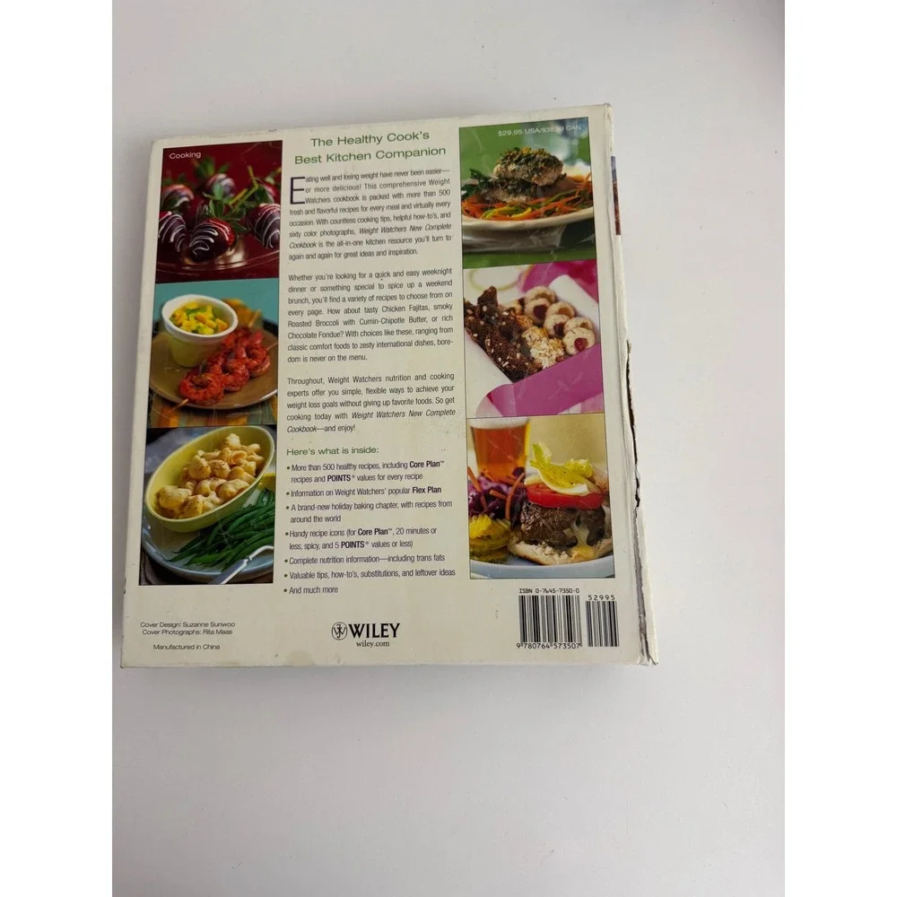 Weight Watchers New Complete Cookbook 500 Recipes‎ 3-Ring Binder 0764573500